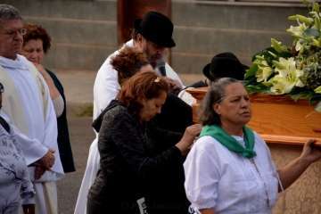 Procesión religiosa por el Valle de Jinámar-Telde (Foto F.J. Santana)